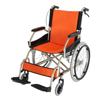 China Lightweight Wheelchair And Manual Wheelchair For Disabled Aluminum Alloy Material for sale