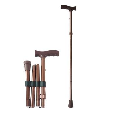 China Outdoor Folding Aluminum Walking Stick Cane For Older RJ-A905F for sale