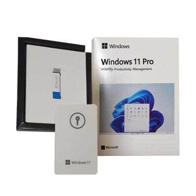 China New Win 11 Pro Packing Key USB BOXES Win 11 Pro DHL Win 11 License OEM COA USB SHIPPING USB+KEYCARD+BOXES Boxes for sale