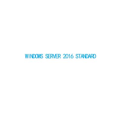 China software for MS Win Server 2016 STD 2016 Digital Standard 100% Online Activation Ready Running Win Server or Sticker for sale