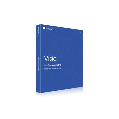 China software for Visio 2016 Professional 1PC 100% Online For Visio Pro 2016 License Key 1PC Online Digital License Send By Email Digital for sale