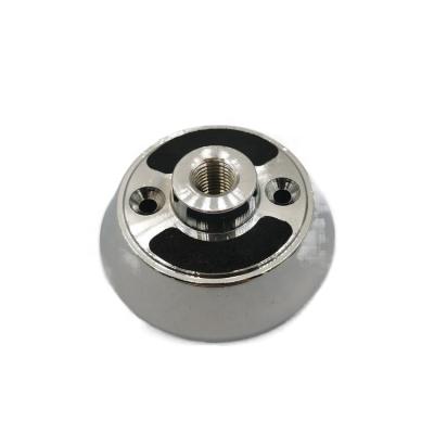 China New Precision Component Stainless Steel Brass CNC Machined Electric Turn Knob Switches for sale