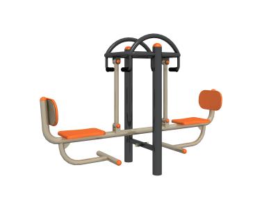 China Park Gym Fitness Equipment Double Swing Chair Equipment Outdoor Fitness for Adults for sale