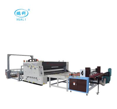 China machinery & Corrugated Material Cardboard Box Flexo Printer Slotter , Semi-automatic printer&sloter Hebei for sale