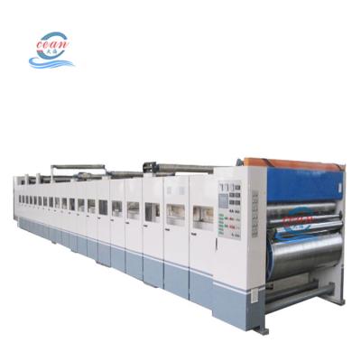 China Fully Automatic 2/3/5/7 Ply Corrugated Cardboard Production Line Factory Corrugated Box Making Machine for sale