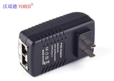 China RoHS 24 Wattspoe Powerline Adapter, Betrouwbare Ethernet de Machtsadapter van 200g Te koop