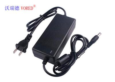 China 24V 2A Black Desktop Switching Power Supply US Plug PC ABS Material for sale