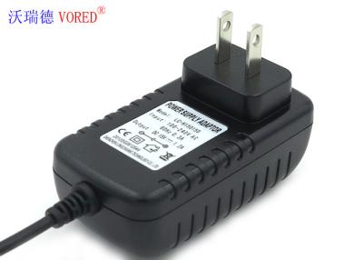 China Wall Mounted Universal Switching Power Adapter , 15V 1.2A AC DC Charger Adapter for sale