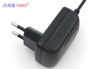 China EU plug 12V 1A DC Power Supply Adapter Low Consumption Compact Size used for  LED lighting, audio,beauty equipments for sale