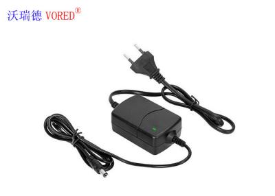 China AC DC TV Box Power Supply EU Plug Black Color Low Ripple Noise Light Weight for sale