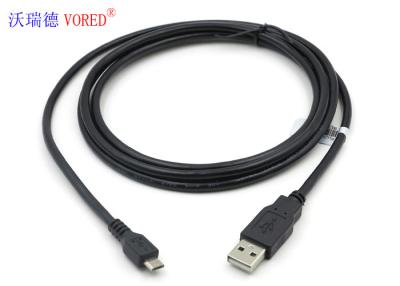 China High Speed Data Charging Cable , 2 Meters Cellphone USB Data Transfer Cable for sale