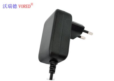 China EU Pin Black AC To DC Power Adapter For Desk Lamp / Wireless Keyboard for sale