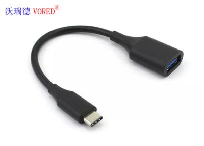 China A Female To C Type Fast Charging Data Cable , 6 Inch Data Transfer Cable for sale