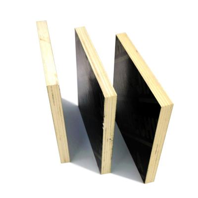 China Common Building Construction 18mm Black Finger Film Faced Formwork Plywood For Building for sale