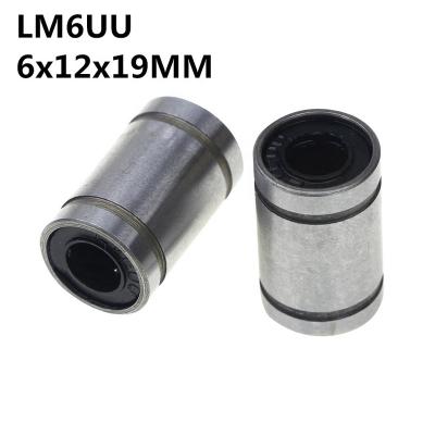 China Ball Bearing LM6UU LM8UU Linear Ring Bushing Ratio for 3D Printer Carbon Chromium Steel Bearing for sale