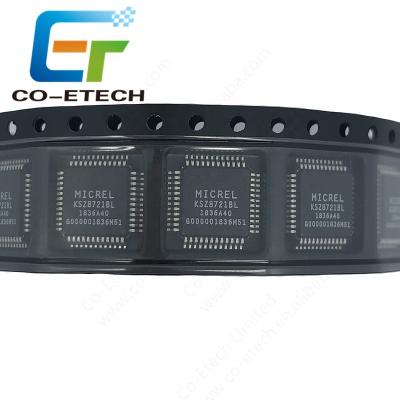 China | high quality integrated circuit interface transceiver chip KSZ8721BL QFP48 for sale