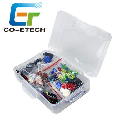 China For Initiator Kit Resistor /LED/Capacitor/ Jumper Wires /Breadboard Kit With DIY Box for DIY for sale