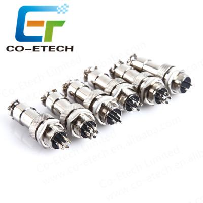 China | GX12 2/3/4/5/6/7 Pin Male Plug Female Socket 12mm Aviation Connector Cable Connector for sale