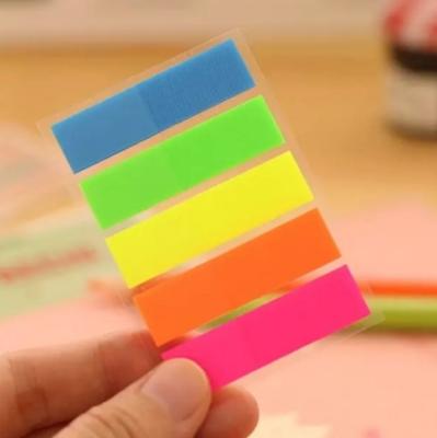 China Self Adhesive Page Markers China Sticky Note Labels, Colorful Index Label Flags, Fluorescent PET Sticky Notes for sale