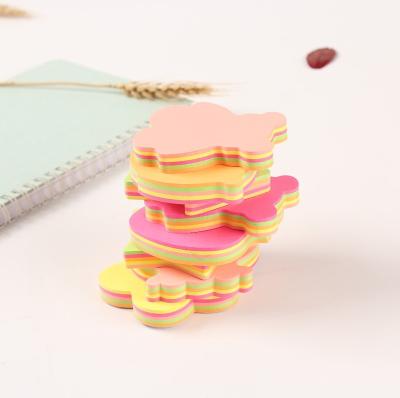 China Self Adhesive Animal Shaped Sticky Notes 12 Shapes Self Adhesive Paper Material For Kids for sale