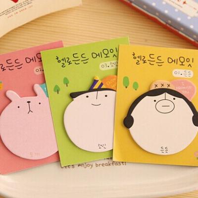 China Korean Customized Commercial Promotion Self-adhesive Notepad / Sticky Notepad for sale