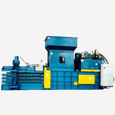 China Recycling High Capacity Full Automatic Hydraulic Horizontal Carton Baler Press Machine For Sale for sale