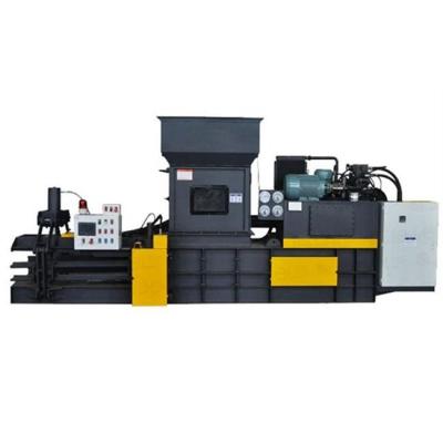 China Small Size Automatic Hydraulic Horizontal Baler Recycling Used For Compressing Waste Clothes And Plastic Bottle for sale