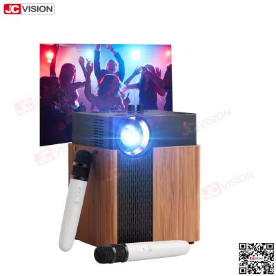 China Jcvision Smart DLP Projector Outdoor Home Party Karaoke Room LED 1080P Projector zu verkaufen