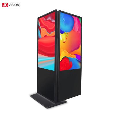 China 50000 Hours Indoor Digital Signage Displays , Double Sided Digital Signage Kiosk 32