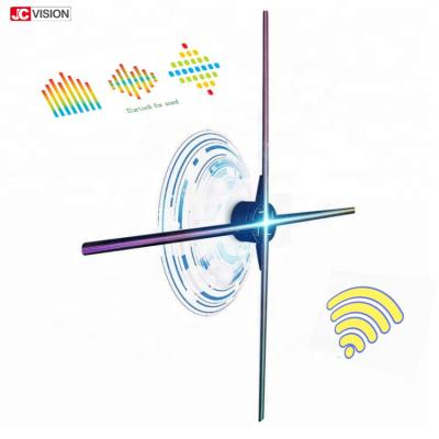 China Spinnender Mikro-3D Fan des Hologramm-LED, Hologramm-Projektion 65cm WIFIS 3D zu verkaufen