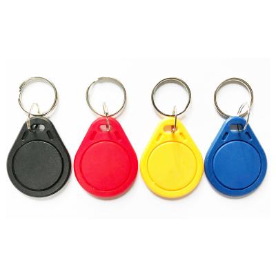 China High Quality ABS Programmable Door Key Chain T5577 RFID 125Khz Smart Key Fob for sale