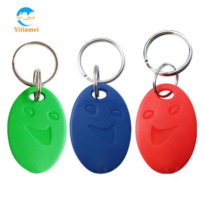 China Smile Waterproof/Waterproof Type ABS Key Shell RFID Fobs With 125KHz Working Frequency Which Is Used For Access Control for sale