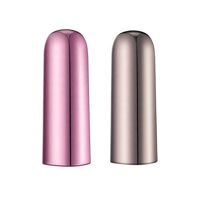 China PC+ Vacuum Plating Waterproof Rechargeable Metal Case Mini Massager Vibrator Bullet for sale