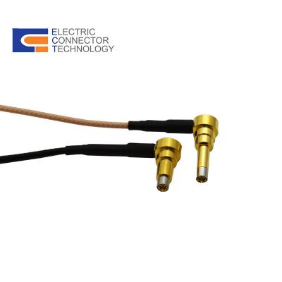 China Straight RF SMA Bulkhead Male To Test Probe Plug RF Coaxial Cable for sale