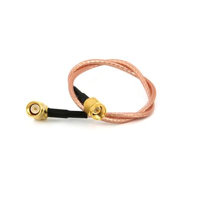 China RF SMA Type Connector SMA Male To SMA Cable for sale