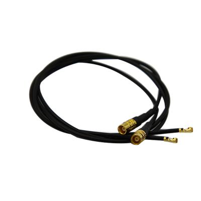 China RF MCX RF Male Coaxial Junctor To Ipex U.FL With RG178 RF Cable for sale