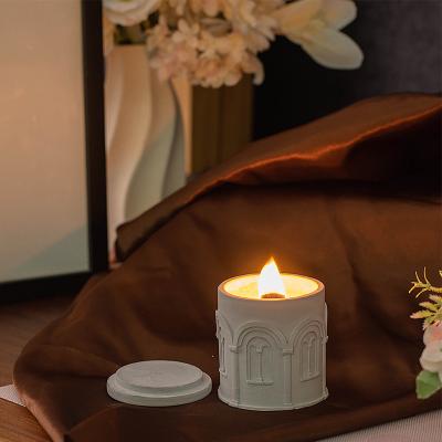 China Birthdays Style Aromatherapy Candle Hot Selling Nordic Insc Wrap Essential Oil Candle Household Decoration Indoor Lasting Aromatic GIF for sale