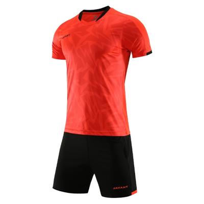 China JAYANT Wholesale Custom Breathable Sets Shirt Set Soccer Jersey 2022 Soccer Uniform for sale