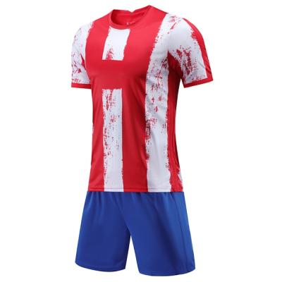 China Sets Custom Breathable Goods Multicolor Football Wear Jersey Soccer Jersey For Sports for sale