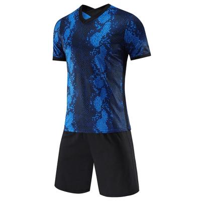 China Sets direct sales mask multicolor quick-drying football wear singlet football uniform for wholesale for sale