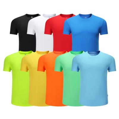 China Wholesale Custom Breathable Casual Quick Dry White Men's T-Shirts Simple Sports for sale