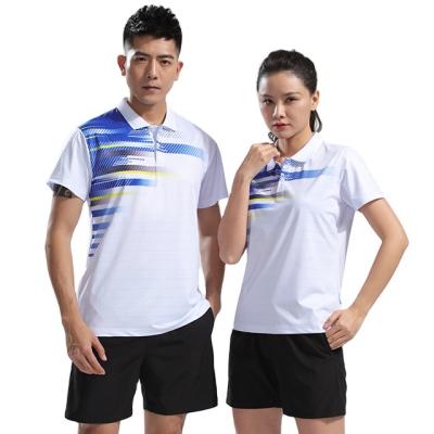 China Wholesale New Design Badminton Badminton Uniforms Custom Quick Dry Men Breathable for sale