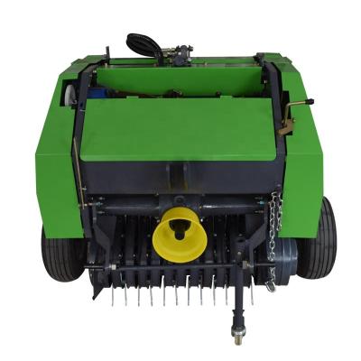 China Bale Hay Rice Wheat Straw Around Mini Tractor ATV Cheap Price Round Baler 0850 Round Straw Hay Baler With CE for sale