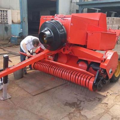 China Bale Hay Rice Wheat Straw Agriculture Tractor Mounted Mini Square Baler Square Baler Price For Walking Tractor Sale for sale