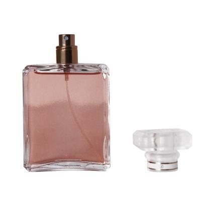 China Angular Blush Competitive Price 10ml 30ml 50ml High Density Empty Square Spray Glass Perfume Bottle for sale