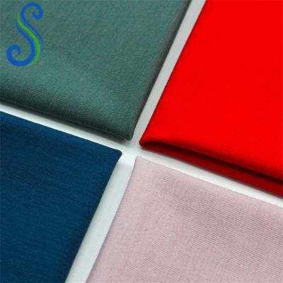 China Anti-bacteria Manufacturer Breathable Bamboo Organic Fiber Single Jersey Fabric For Underwear for sale