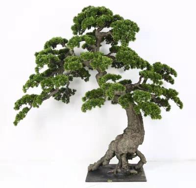 China Minimalist Customize Indoor Small Tree Artificial Cypress Pine For Garden And Landscape Decoration for sale