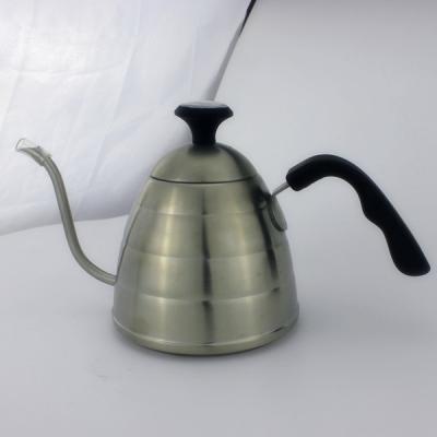 China 2017 professional new arrival barista stainless steel pour over drip coffee kettle for sale