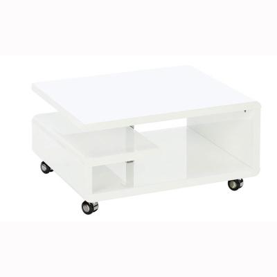 China (Other) adjustable coffee table with pulley white coffee table modern coffee table for living room for sale