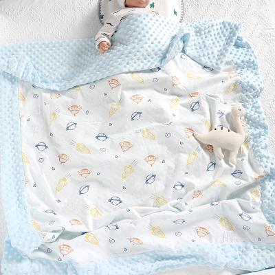 China China Factory Sustainable Newborn Infant Comfort Baby Blanket Security Blankets for sale